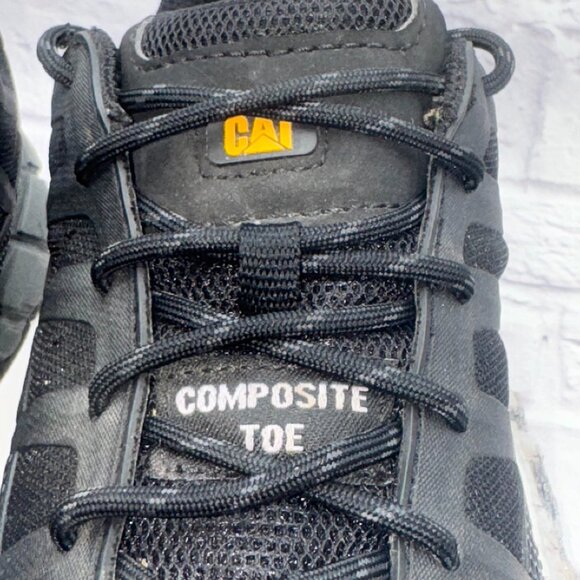 Caterpillar CAT Men's Streamline Composite Toe Work Safety Shoe Size 9.5 Black - Picture 5 of 14